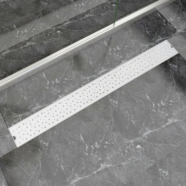 Gerade Duschrinne Blasen 1030x140 mm Edelstahl